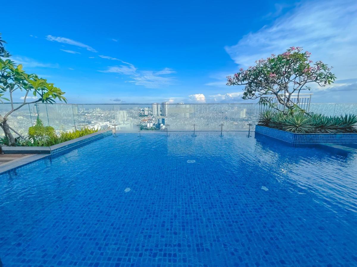 Luxury Gold Apartment 86 -Rooftop Pool Central City Ho-Chi-Minh-Stadt Exterior foto